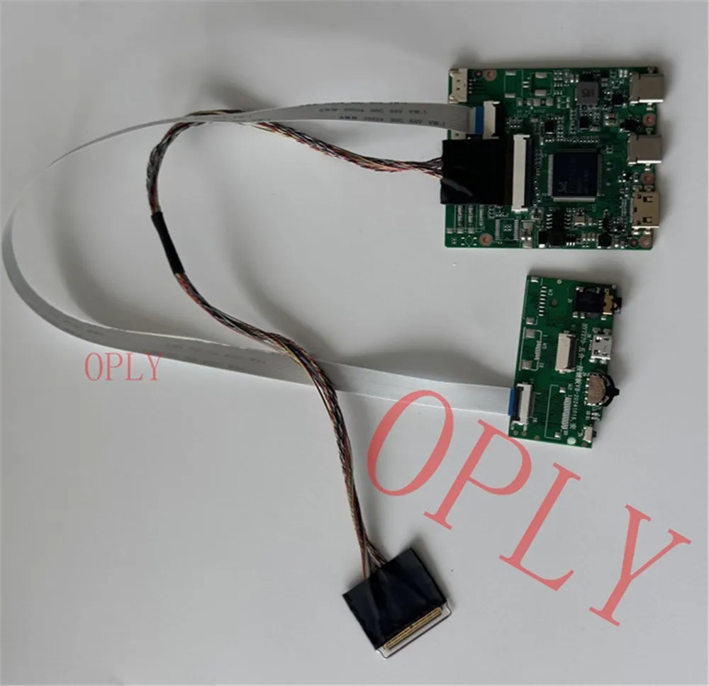 LVDS Control Board Kit 2 TYPE-C MINI HDMI-Compatible for B156XTN02 B156XTN03 B156XW02 15.6” 1366X768 Screen DIY Monitor LCD LED