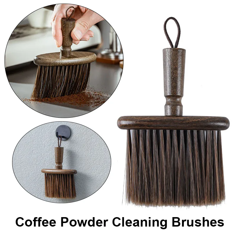 Kaffeemühle Reinigung Pinsel Holzgriff Abstauben Espresso Reinigung Pinsel Zubehör Küche Kaffee Utensilien Reinigung Werkzeuge
