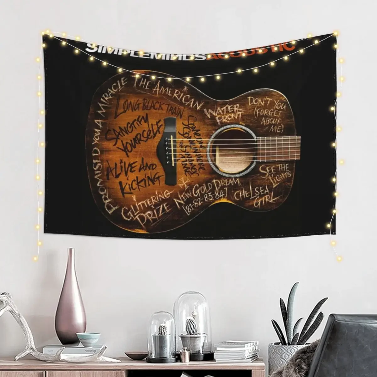 Acoustic Tapestry Home Decor Aesthetic Decoration Wall Tapestry