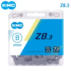 KMC Original Z8.3 Bicycle Chain 8 Speed 116 Links Road MTB Trekking City Touring Bike 8S Chain for Shimano SRAM Cycling Parts