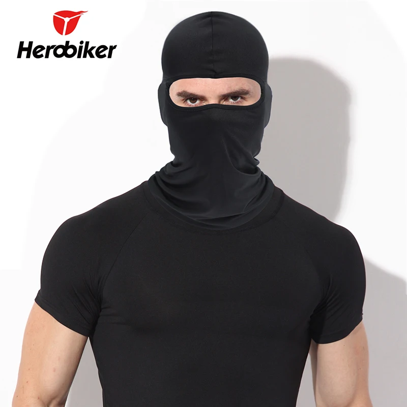 Black Motorcycle Face Mask Moto Balaclava Winter Mask Face Shield Cycling Motorcycle Mask for All Seasons,12 Colors