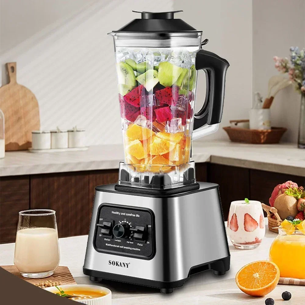 

#For 6000W Powerful Blender, Blender Smoothie Maker Table Blender with 2.5L Container, Professional Blender Mixer for Ice,Nut,Fr