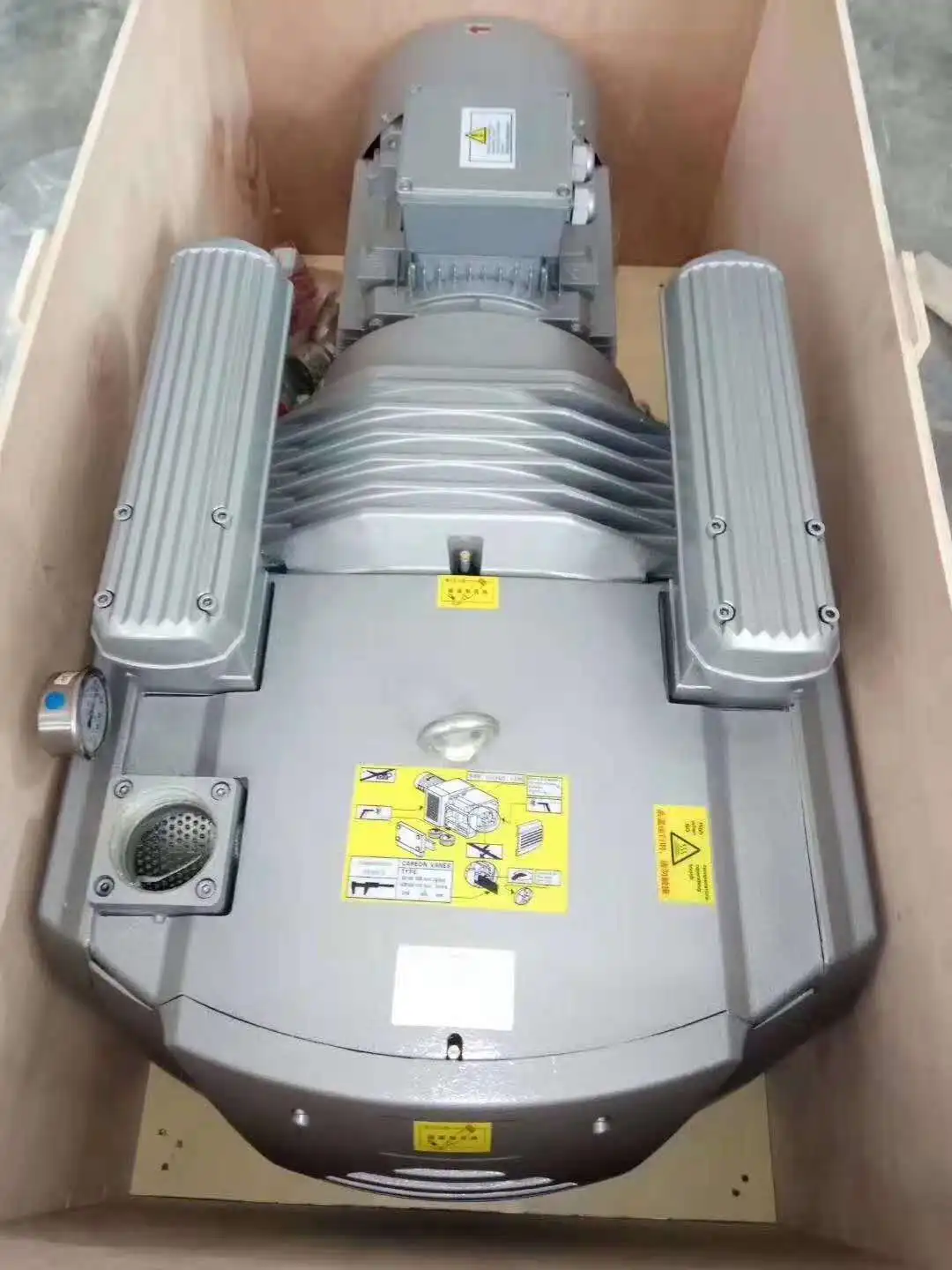 Mightyone Stage Ring Blower and 250m3/h 5.5kw Rotary Vane Vacuum Pump