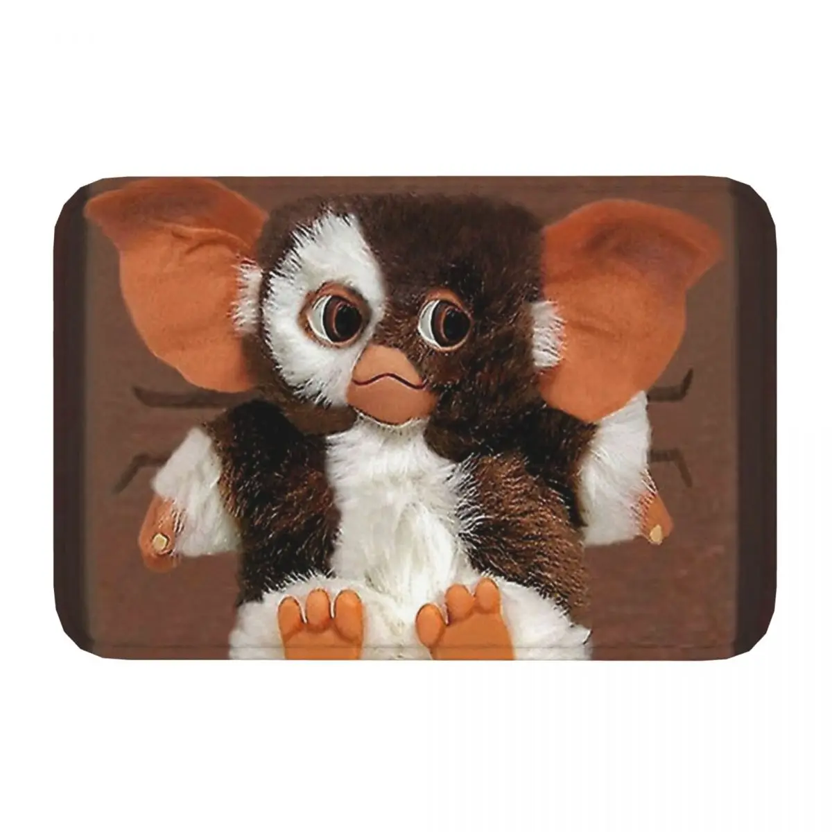 Gremlins Bath Mat I Love My Gizmo With Box-PILLOW Doormat Flannel Carpet Balcony Rug Home Decoration