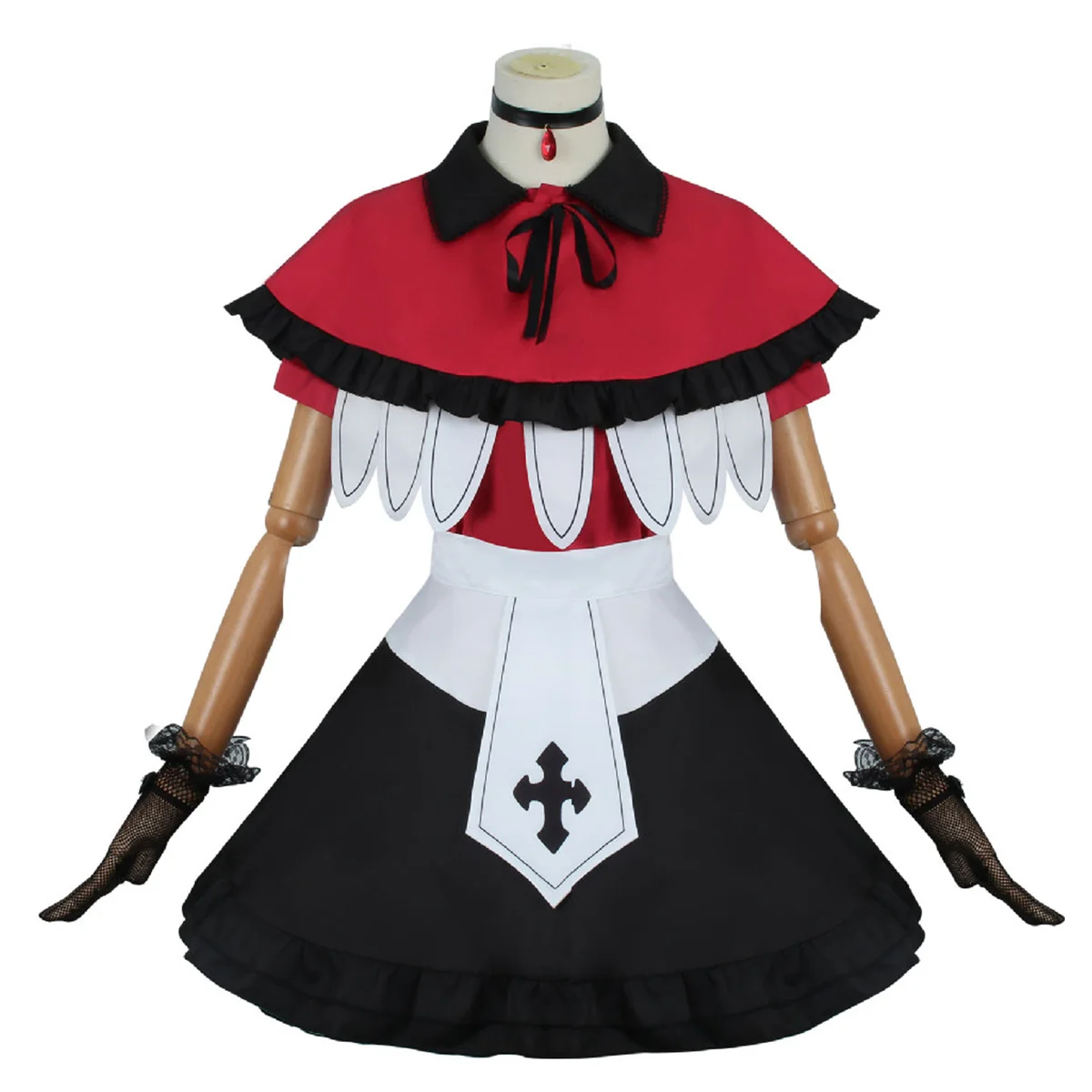 

Hemixush Anime OSHI NO KO Cosplay Hoshino Rubii Costume School Party Uniform Kawaii Dress