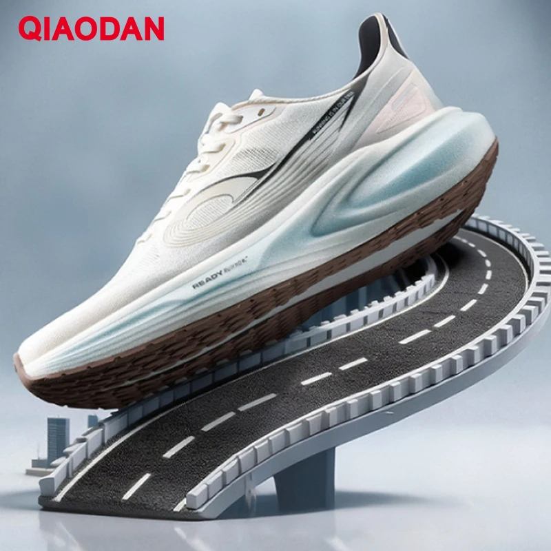 QIAODAN 1.0 Dense Cushioning Running Shoes 2026 Summer Mesh Breathable Sports Shoes Lightweight Running Shoes QXB023262201