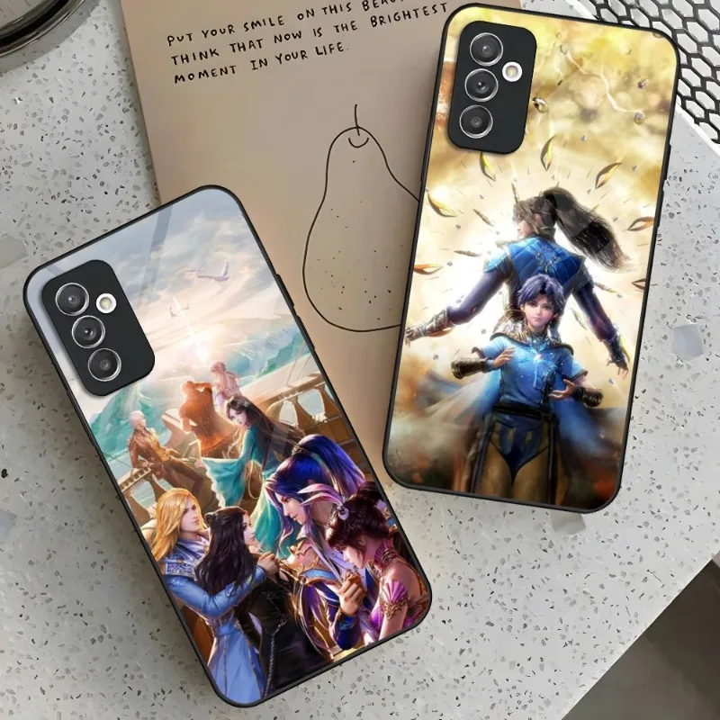 Douluo Dalu Soul Land чехол для телефона Samsung A72 A71 A70 A54 A52 A51 A50 A42 A40 A34 A33 A32 A31 A30 A22 A21 A20 A14 A12