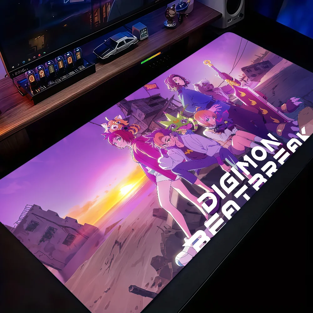 D-Digimon B-Beatbreak Mouse Pad Non-slip Thickened MousePad Large Writing Lockedge Office Student Gaming Cushion