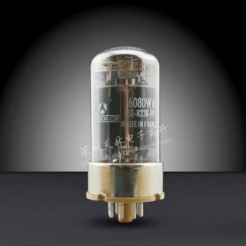 Vacuum Tube French CSF 6080WA 6N5P 6080 6AS7 421A for Tube Amplifier HIFI Audio Amplifier Original Exact Match