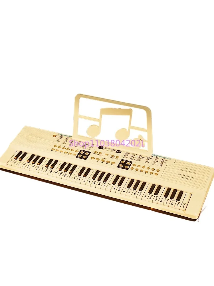 61 Key Children's Electronic Organ Beginner Girl Educational Toy 2 Can Play Piano 4 Boy Baby 3 Gift 5 Years Old 6