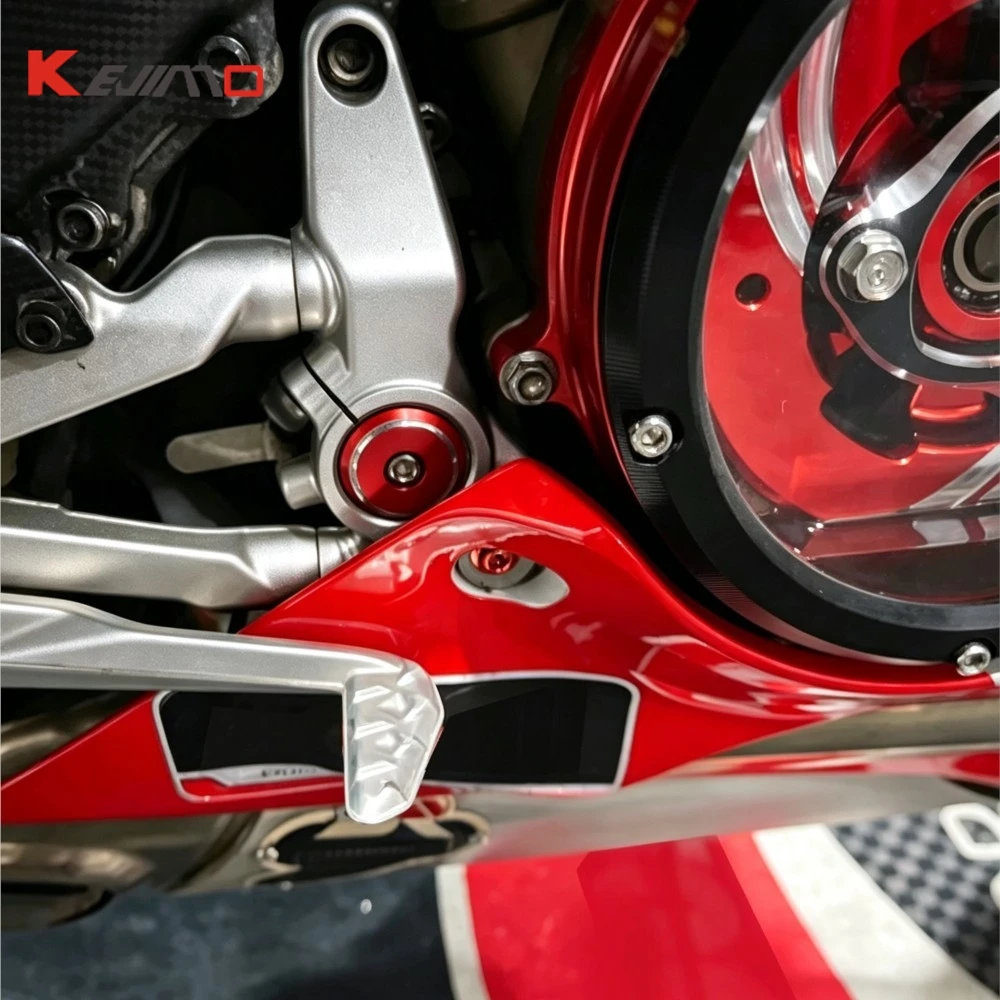 Motorcycle For Ducati SUPERBIKE Panigale 899 959 1199 1199S 1199R 1299 1299S 1299/1299 S V4 Frame Hole Cap Cover Fairing Guard