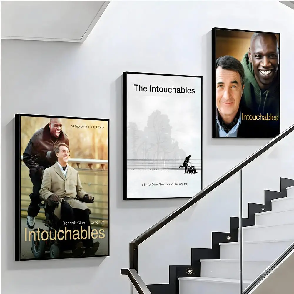 movie The Intouchables Poster HD Sophisticated Modern Aesthetic Wall Art For Living Room Bedroom Office Cafe Decor Ideal Gift