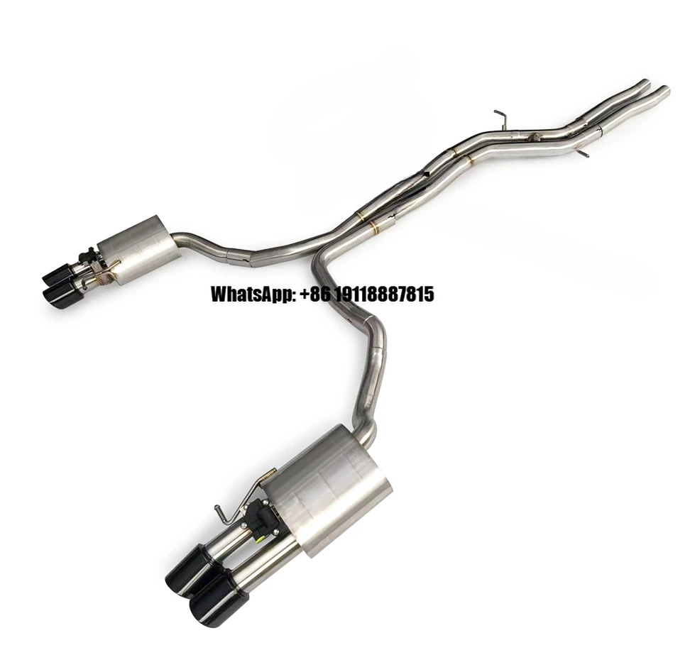 

New Product CSZ Valved Catback Exhaust for Mercedes-Benz W223 S63 4.0T V8-Stainless Steel 1.5mm Thick Polished Finish Universal