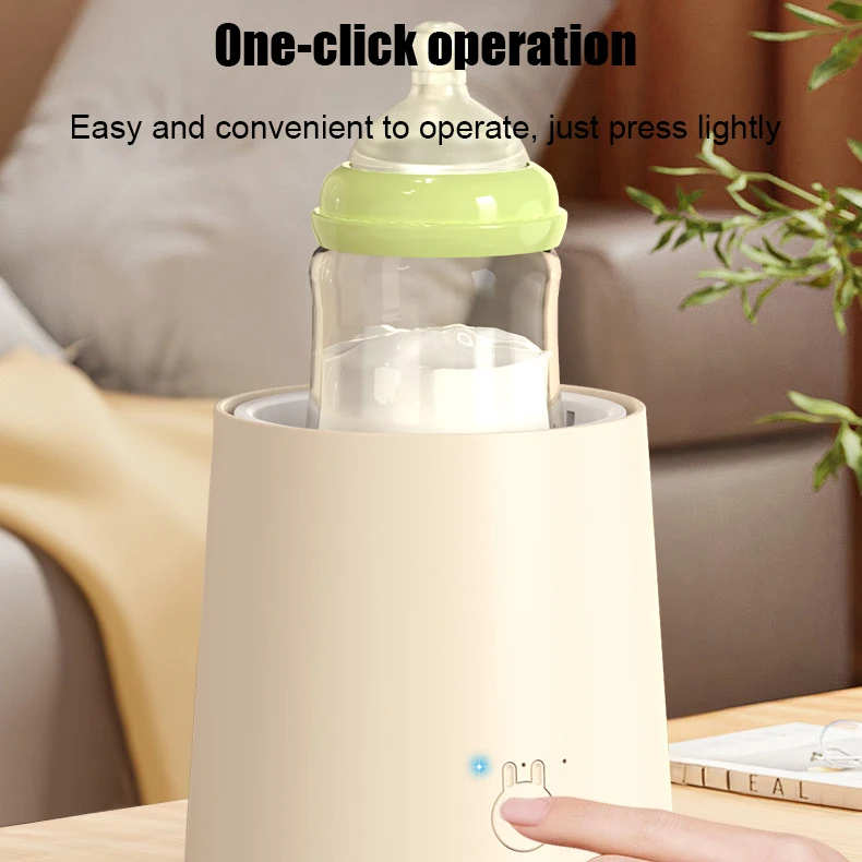 Smart Baby Compound Mixer - Automatic Bottle Warmer & Milk Shaker, Portable 3-in-1 Feeding Assistant with Timer