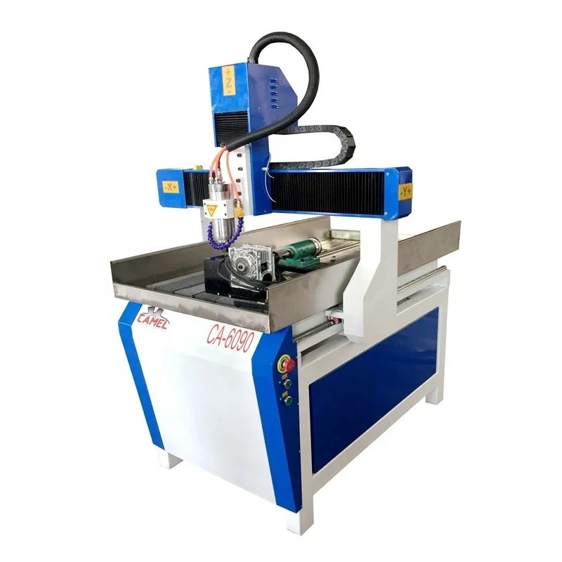 CA-6090 Mini Lathe  Desktop Cnc Router 3d Metal Milling Cnc Router Acrylic Pcb Engraving Machine Price