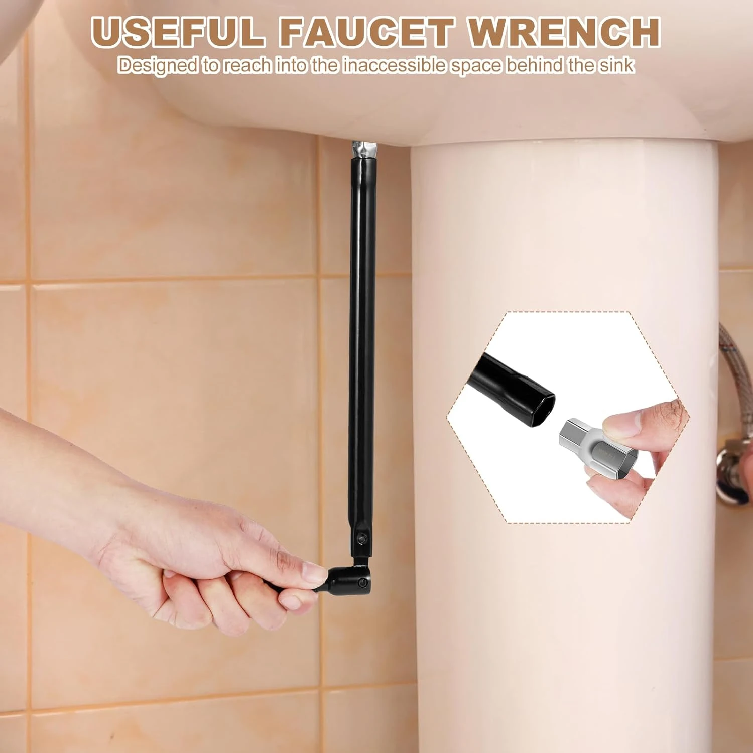 ชุดเครื่องมือช่างประปาคุณภาพสูง ทนทาน และมืออาชีพสําหรับผู้ที่ชื่นชอบ DIY - ขนาดกะทัดรัด พกพาสะดวก เหมาะสําหรับการใช้งานขณะเดินทาง