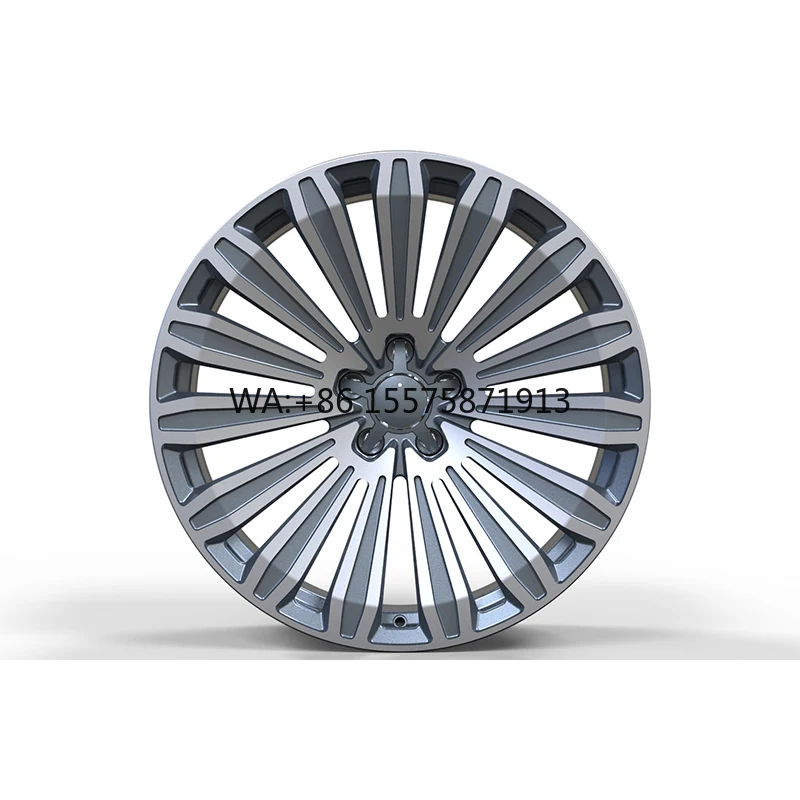 

Gunmetal Machined Face PCD 5x112mm 18 Inch Aluminum Alloy Wheels Rims Front Rear Design