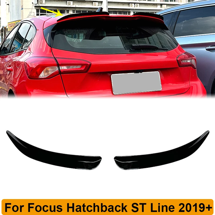 

For Ford Focus MK4 ST-Line Hatchback 2019 2020 2021 2022 Rear Extension Top Spoiler Roof Small Tail Wing Car Tuning Accessories