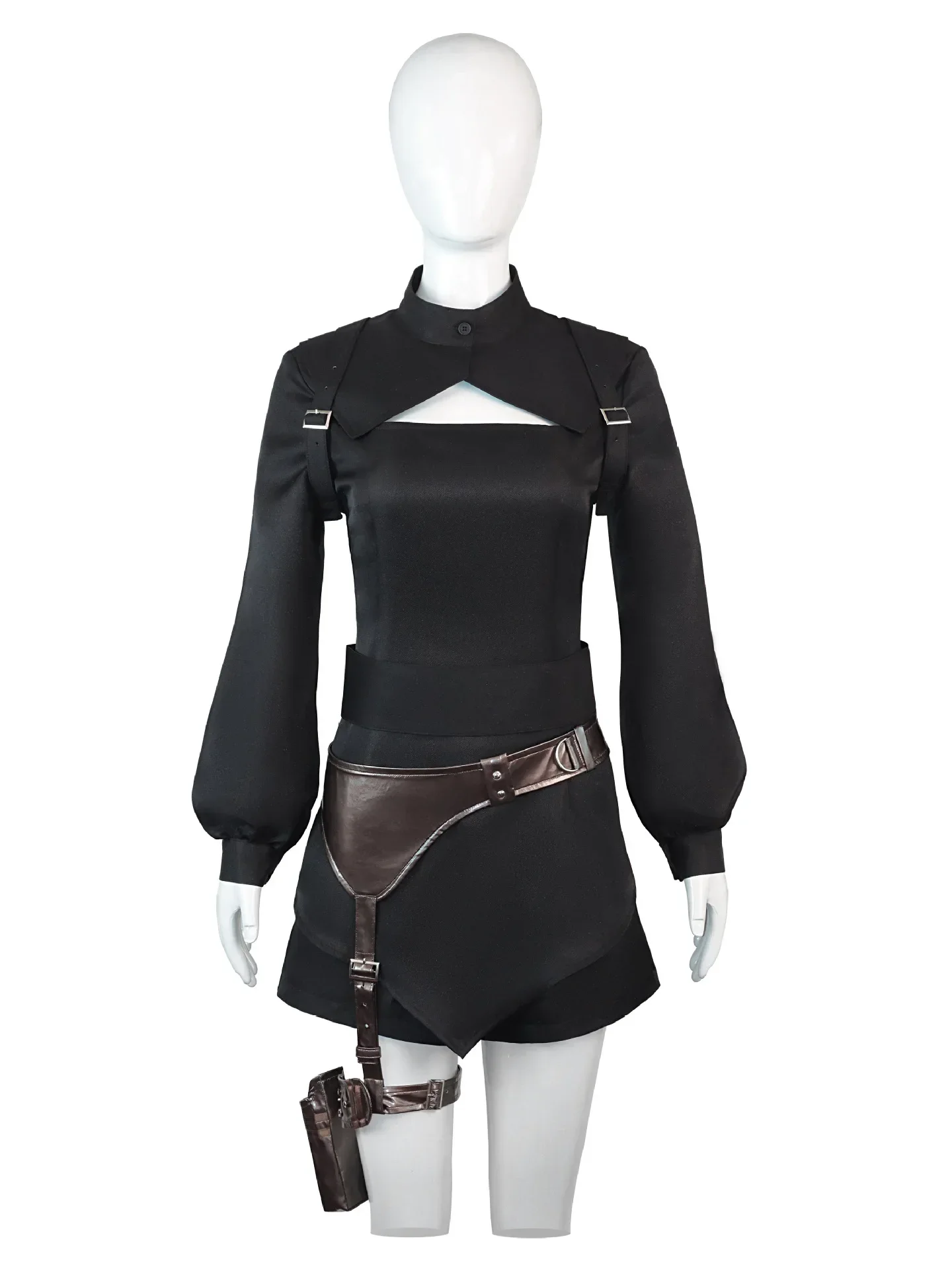

Anime YOUR FORMA Inspector Etika Cosplay Costume Girl Sexy Top Shorts Suit Uniform Halloween Carnival Party Clothes Outfit