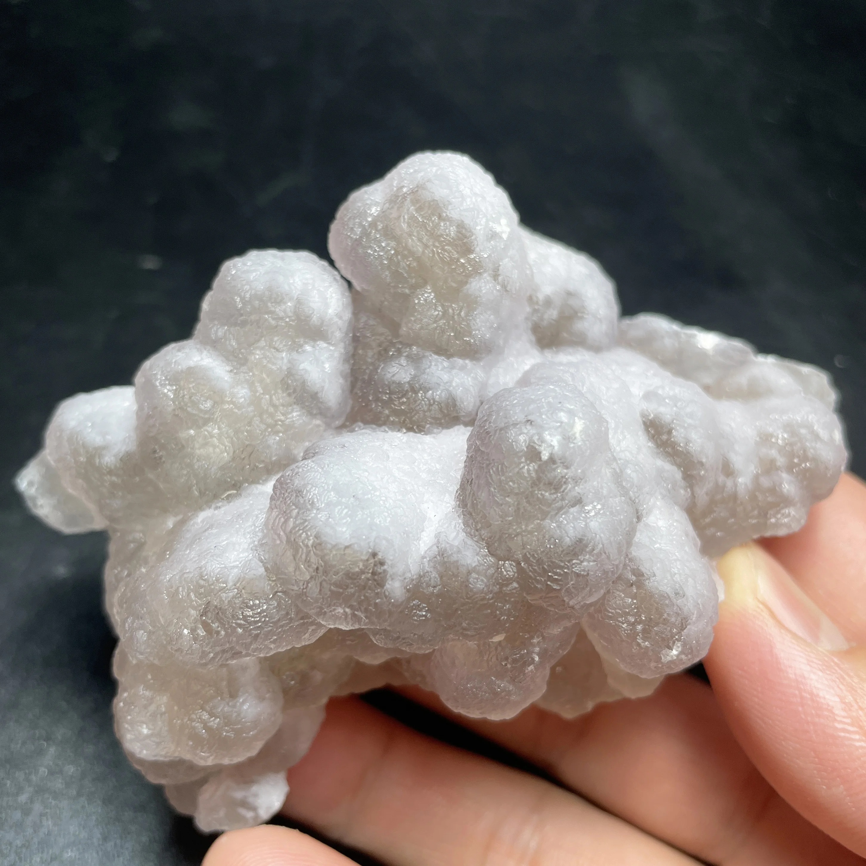 

313g Natural Light Purple Fluorite Mineral Specimen Crystal Quartz Healing Stone Home Decor