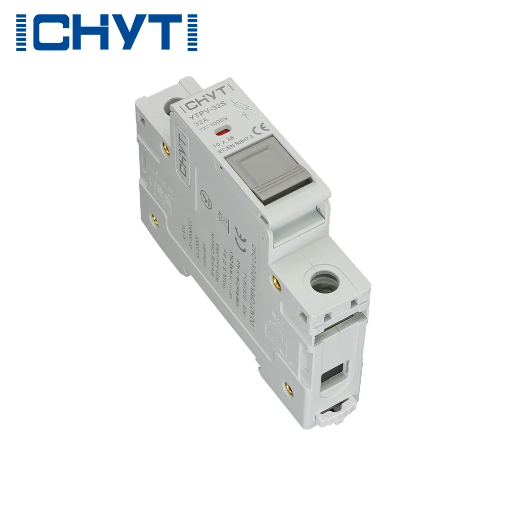 30PCSYTPV-32S Ausziehbarer 1000V Niederspannungsstrom DC Solarstrom Photovoltaik PV Sicherung und Sicherungshalter