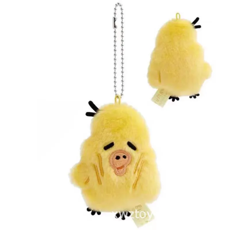 アニメかわいいリラックマぬいぐるみキーホルダー漫画バックパックキーリングソフトぬいぐるみバッグ装飾女の子クリスマスギフト