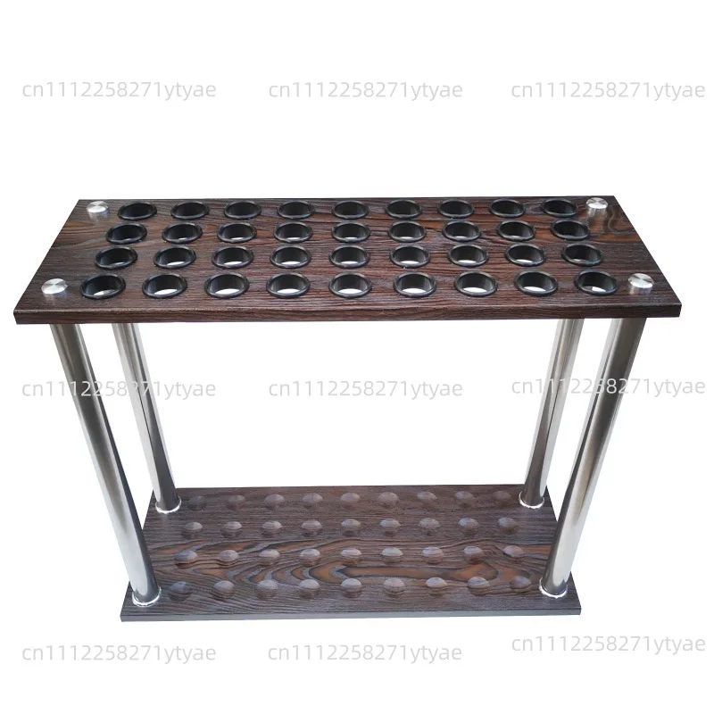 36 Holes Billiard Cue Holder Wall Mount Pool Accessories Cue Storage Rack