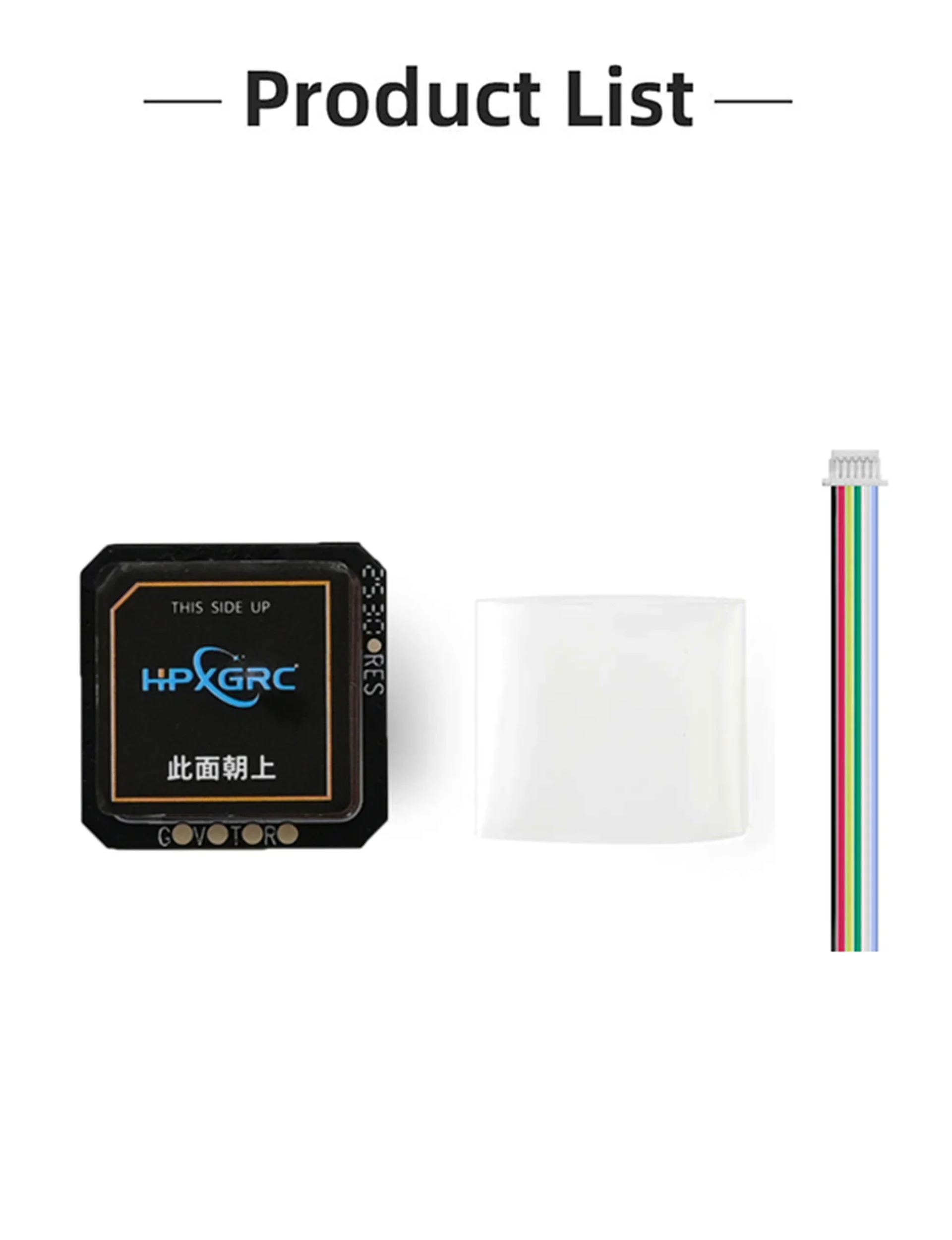 HPXGRC M-10 5883 GPS コンパス付きセラミックアンテナ搭載 LED インジケーター RC 航空機 FPV フリースタイルリモート DIY パーツ用