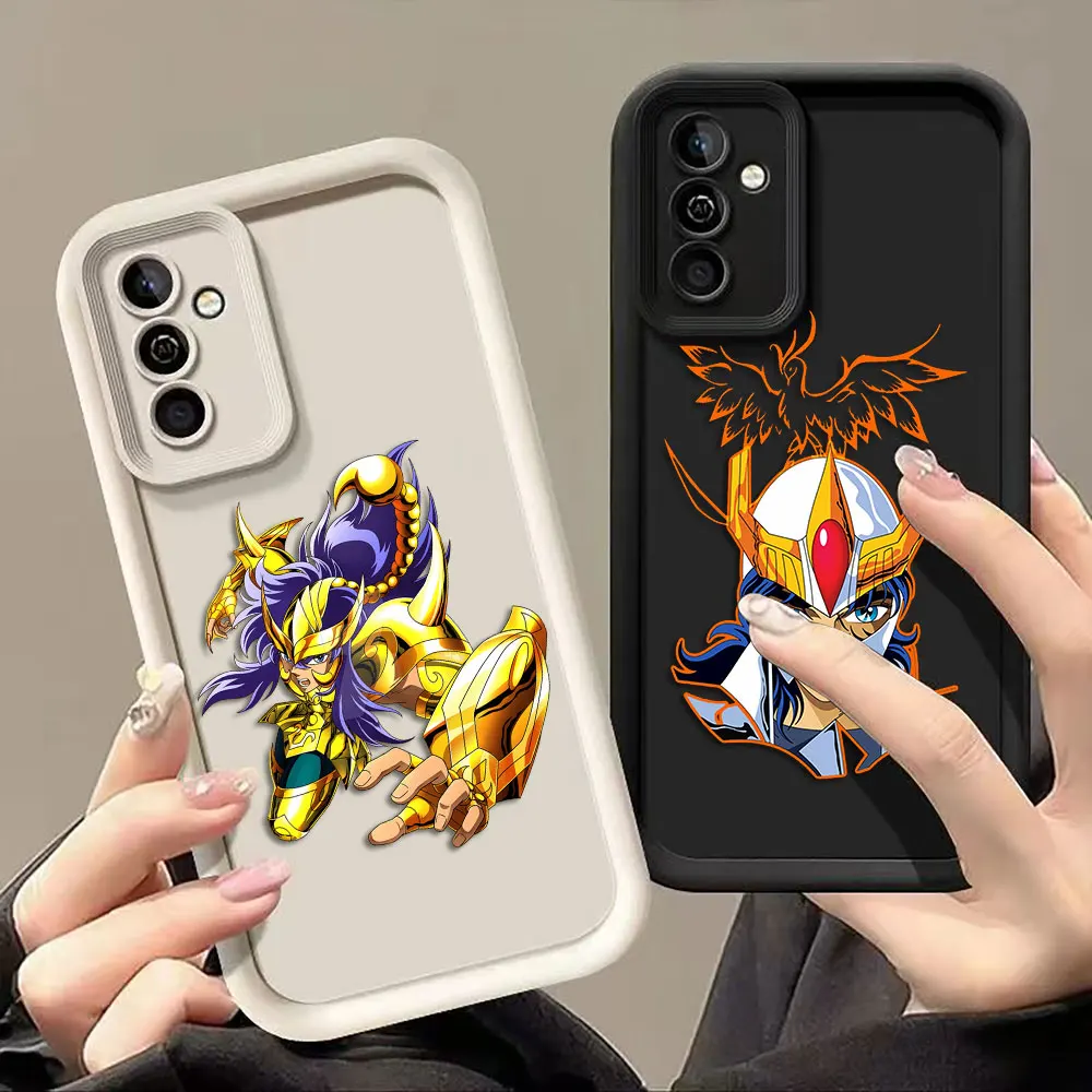 s-Saint s-Seiya o-Omega Phone Case For Samsung A07 A50 A70 A03 A03S A04E A04 A05 A05S A06 A11 A12 M23 M31 M51 M54 NOTE 20 Cover