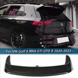 CS ClubSport Style Roof Spoiler Wing Kit Tuning For VW Golf 8 MK8 GTI GTD R 2020 2021 2022 2023 Car Rear Trunk Boot Spoiler Wing