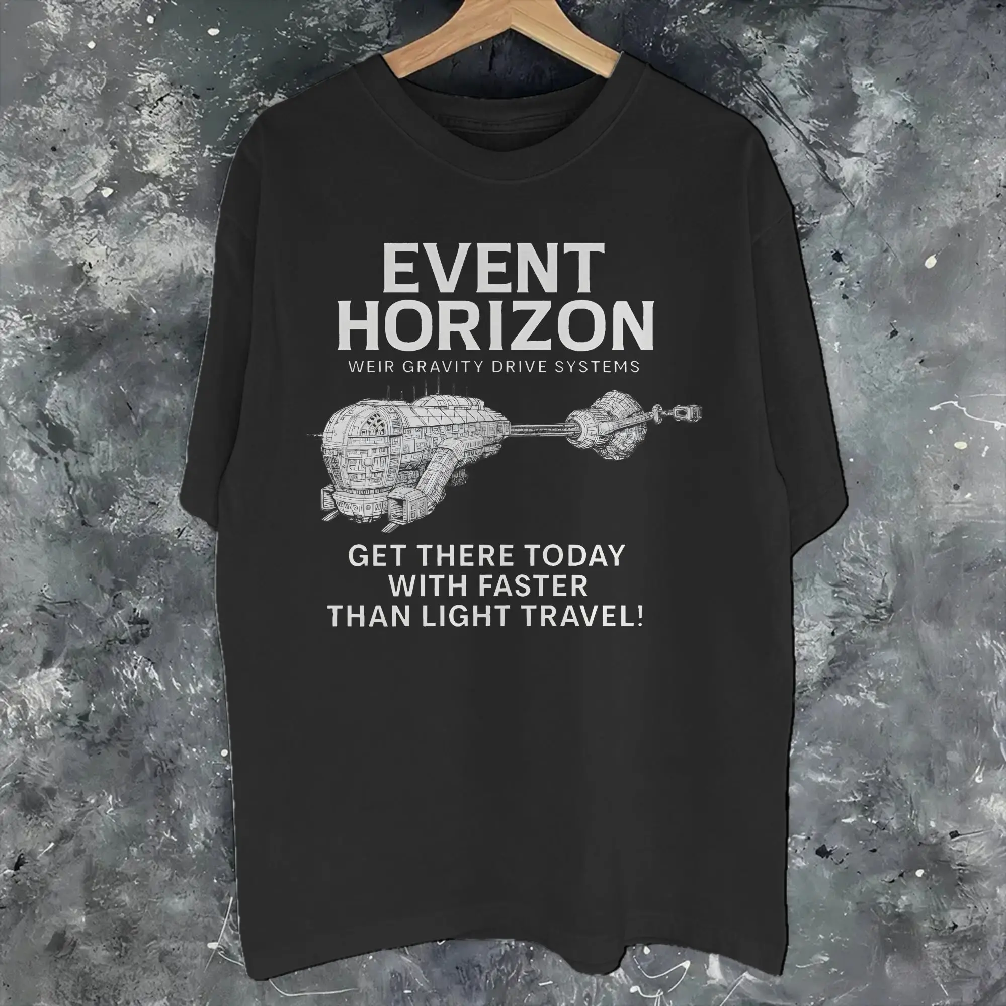 Men Women Event Horizon  T Shirt 100% Cotton Graphic Printed Tee Shirts  Top Clothing