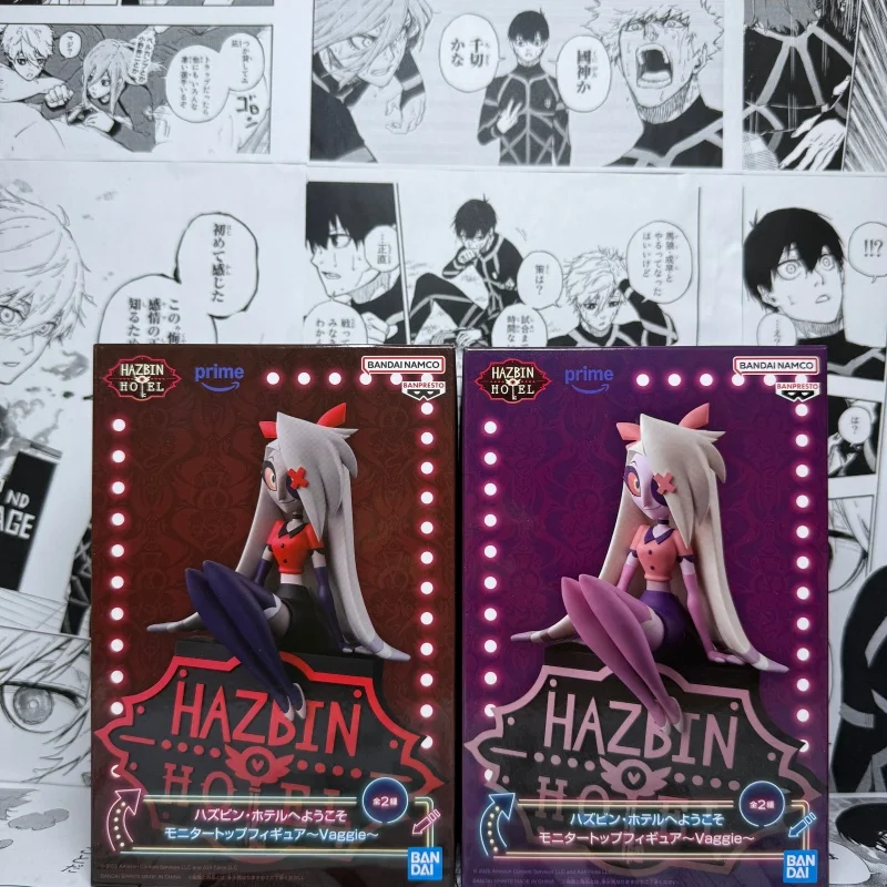 

In Stock Genuine Hazbin Hotel Vaggie Collectible Prize Figure Sitting Pose Version Collection Decoration Ornament Model Toy Gift