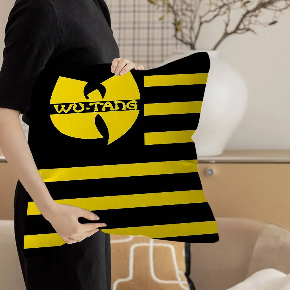 WU-T--TANG CLAN غطاء الوسادة غطاء وسادة ديكور المخدة المطبوعة كيس وسادة للأريكة