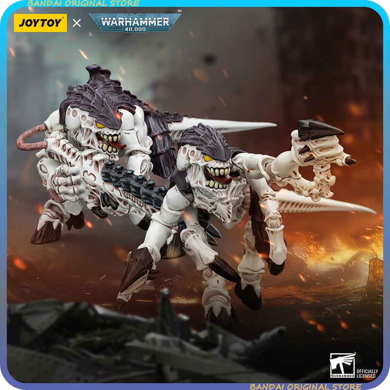 In Stock JOYTOY Warhammer 40k Figure Tyranids Hive Fleet Leviathan Termagant with Spinefists Spike Rifle Action Figure Model Toy