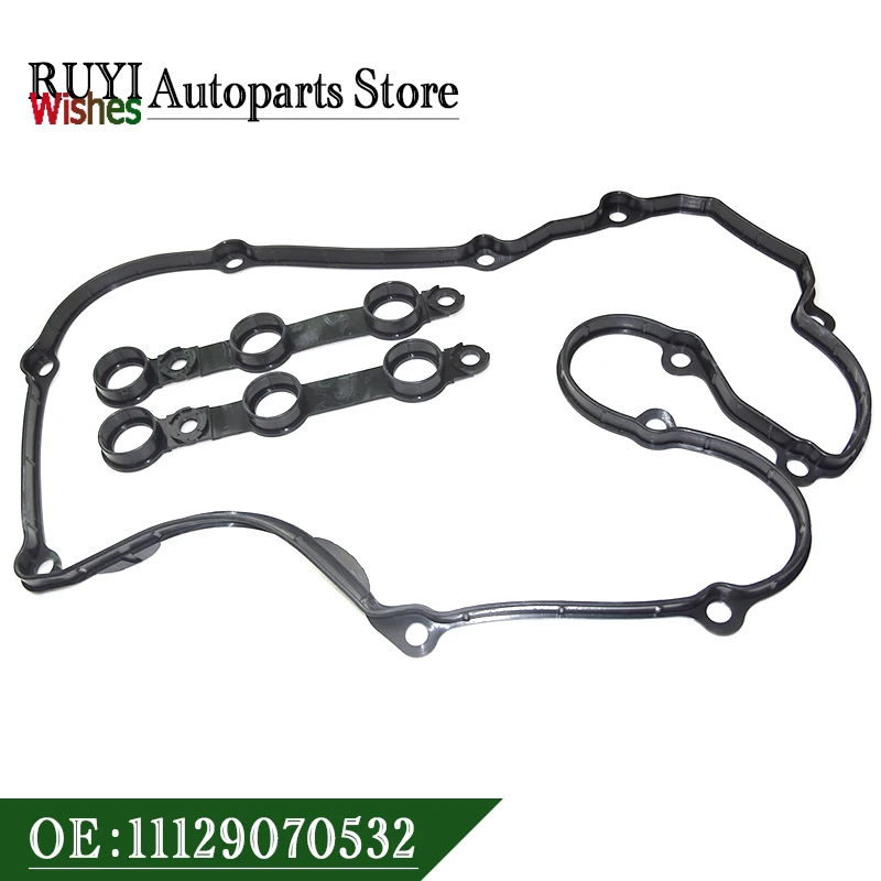 Valve Cover Gasket Set 11129070532 11120034108 for BMW E36 E38 E39 320i 323i 328i 528i 728i 728iL M3