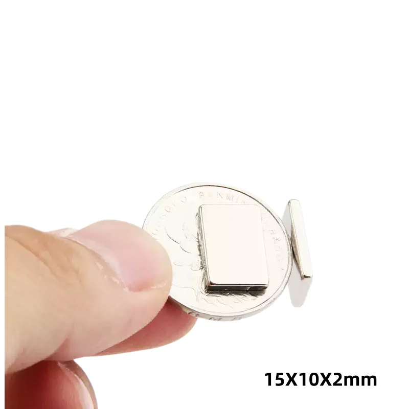 15x10x2 mm Block Powerful Magnet 15*10*2mm Bulk Sheet  Magnet 15x10x2mm For Home Refrigerators, Offices DIY 15*10*2