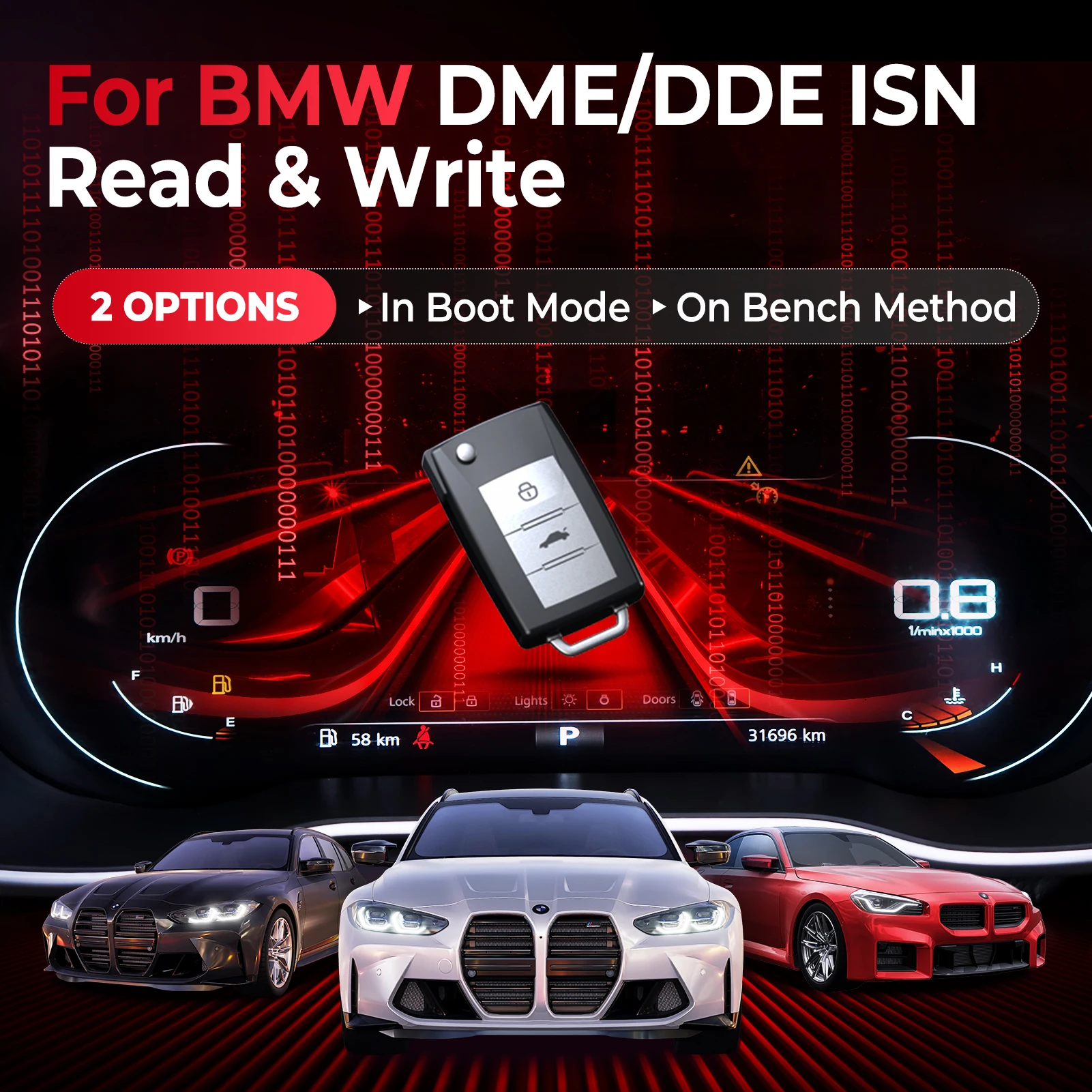 Адаптер для программирования ключей Autel G-BOX3 Gbox3 для Benz BMW, все ключи, потерянные расчет паролей, использование с IM608 IM508S IM608S II