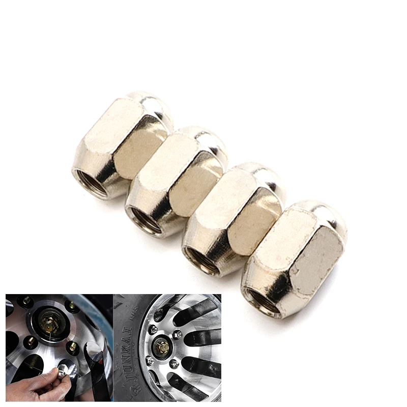

4 Pcs M10*1.25 Acorn Wheel Lug Nuts 10mm Screw Bolt Head Cover For 125cc ATV Go Kart UTV Buggy Quad 4 Wheeler Taotao