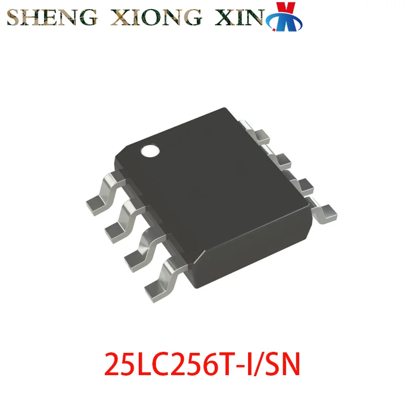 10pcs/lot 100% NEW 25LC256T-I/SN 8-SOIC Memory Chip 25LC256T-I 25LC256I Integrated Circuit