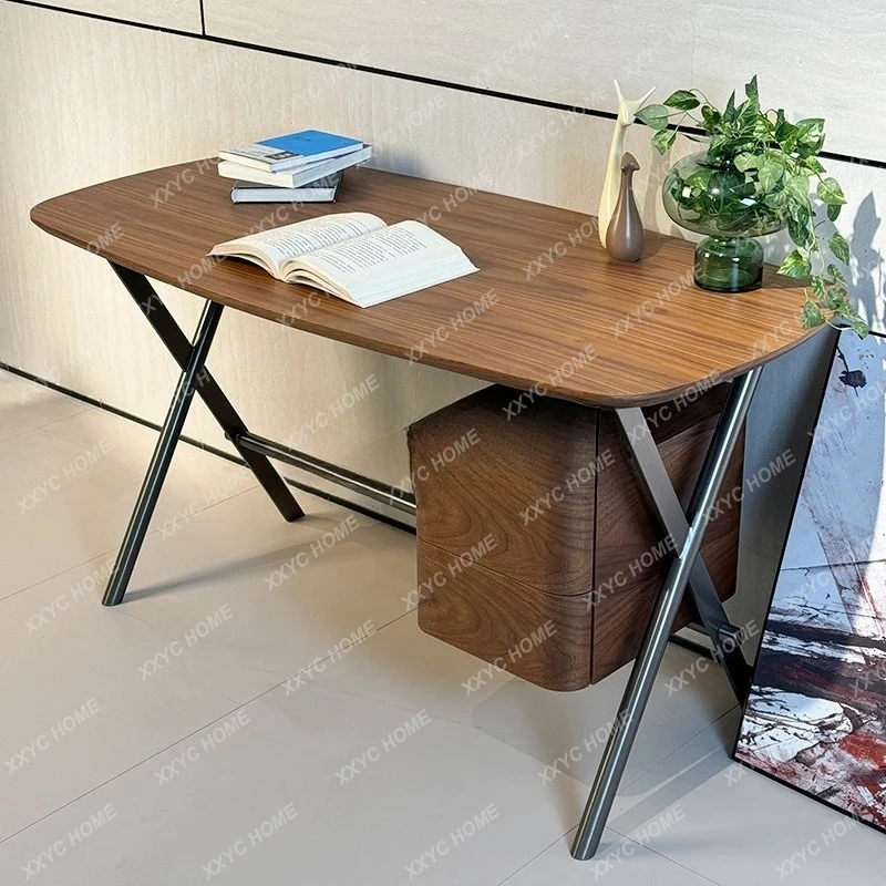 

Desk Home Study Long Table Light Luxury High-end Art Computer Desk