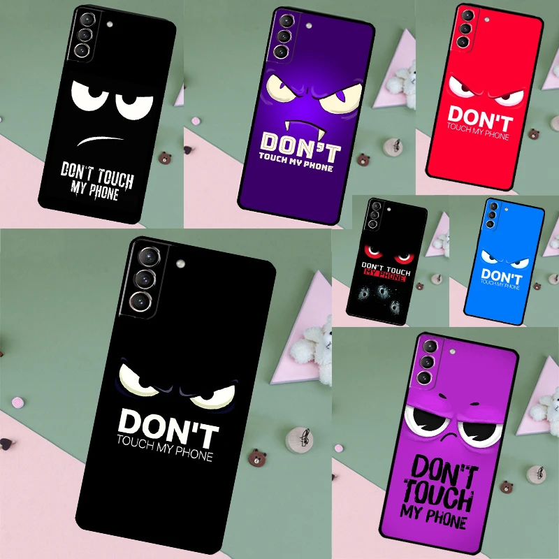 Nicht BerüHren Mein HandyhüLle FüR Samsung Galaxy S24 S25 Ultra S9 S10 S20 S21 S22 S23 Plus S24 Fe Cover Shell