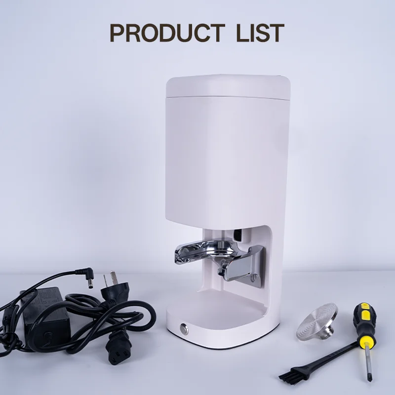Digital Touch Screen 58mm Electric Automatic Coffee Tamping Machine Adjustable Pressure Coffee Tamper For Home Use & Commercial