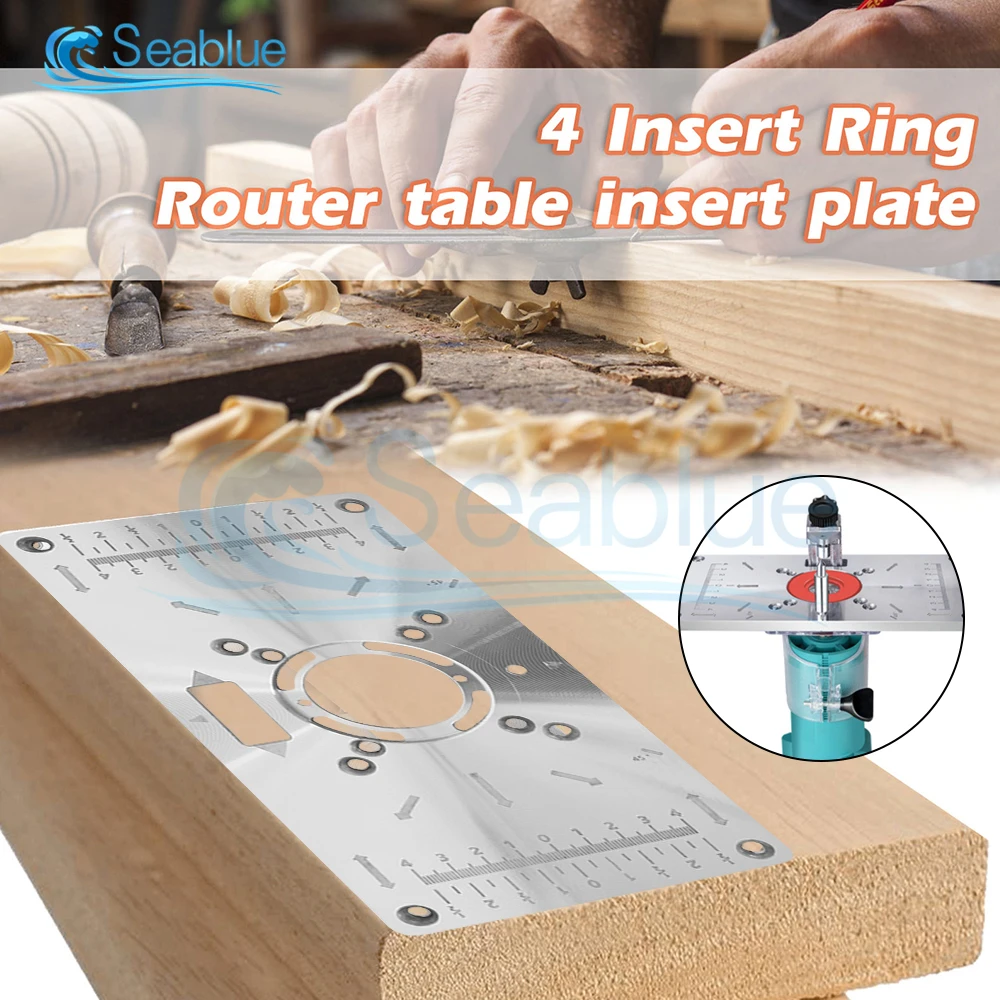 

Woodworking Engraving Machine Flip Board Bakelite Milling Slotting Power Tools Woodworking Drilling Machine With 4 Rings