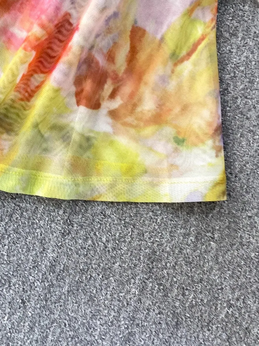 โฟมลิน่า ฝรั่งเศสเซ็กซี่ยั่วยวนคัตเอาท์ชุดสลิงผู้หญิงการถ่ายภาพการเดินทางที่สวยงามอย่างแน่นอนชุดหางปลาลายดอกไม้