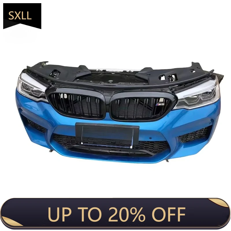 

SXLL For F90 M5 2018-2020 Used High Quality Front Bumper Assembly, Headlight Front Bumper Grille