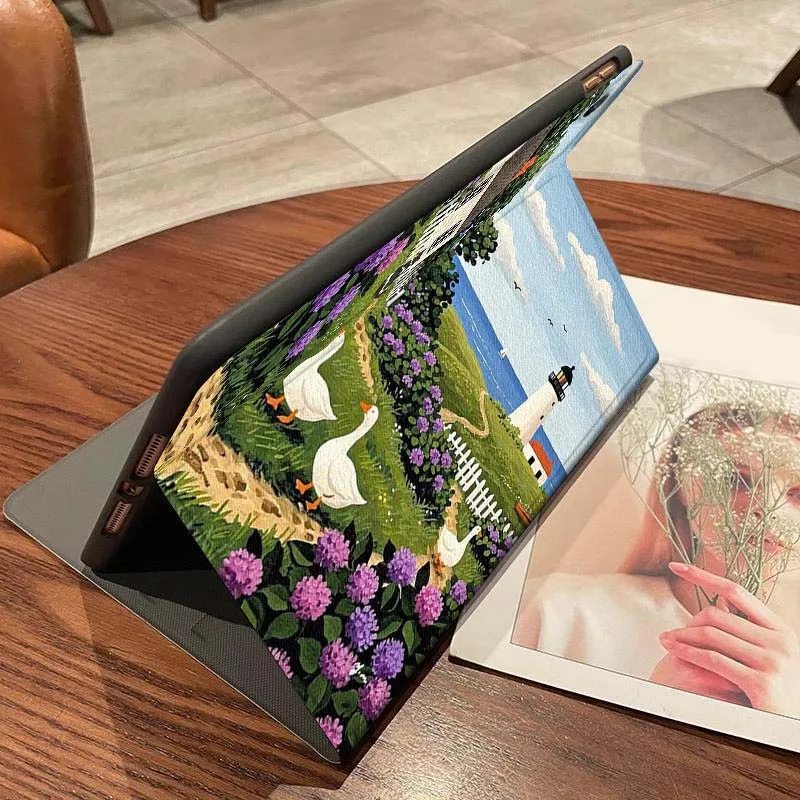 

Creative Landscape Design For Xiaomi Redmi Mi Pad 4 5 6 6s 7 8 SE Pro 2 11 Plus Max 12.4 11 11.2 12.5 8.7 inch Tablet Case