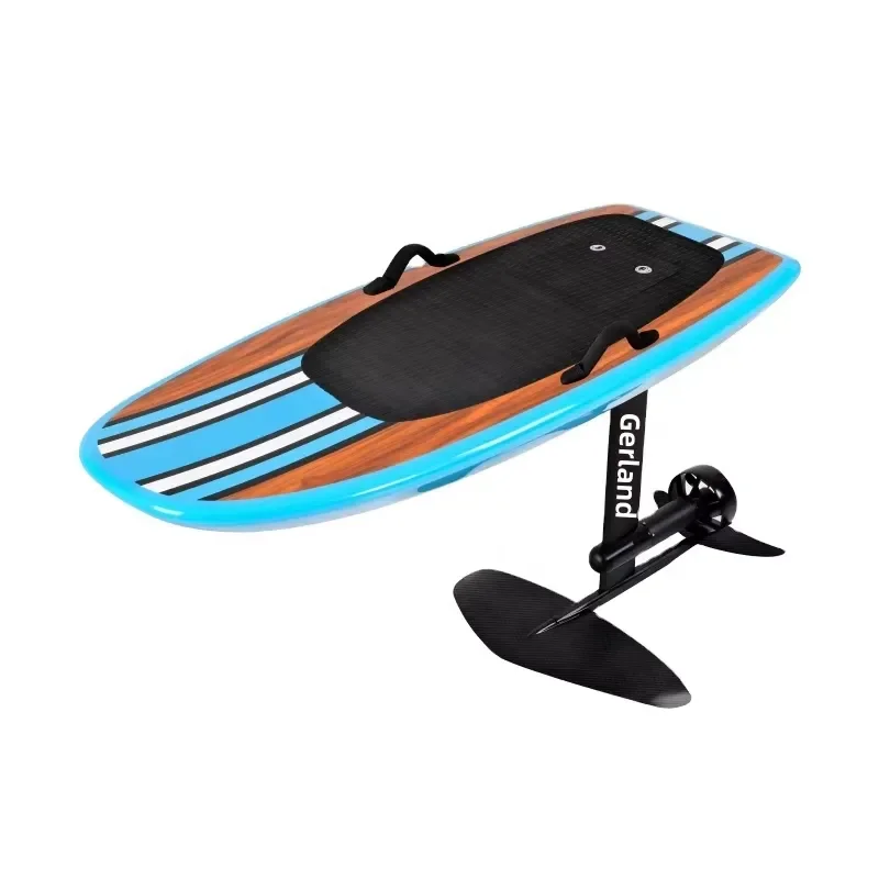Gerland Workshop Black Efoil Electric Surfboard Hydrofoil Custom Factory Wholesale WaterSport Jet Ski Fly Board Carbon Jetfly