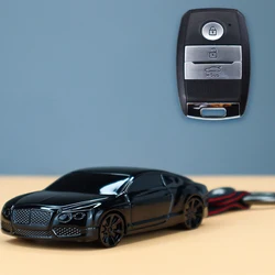 Car Styling 3 4 Button Car Key Case Cover for Kia Squeak K5 K3 K3S K4 Optima Sportage Rio Sorento Niro Smart Key Case Keychain