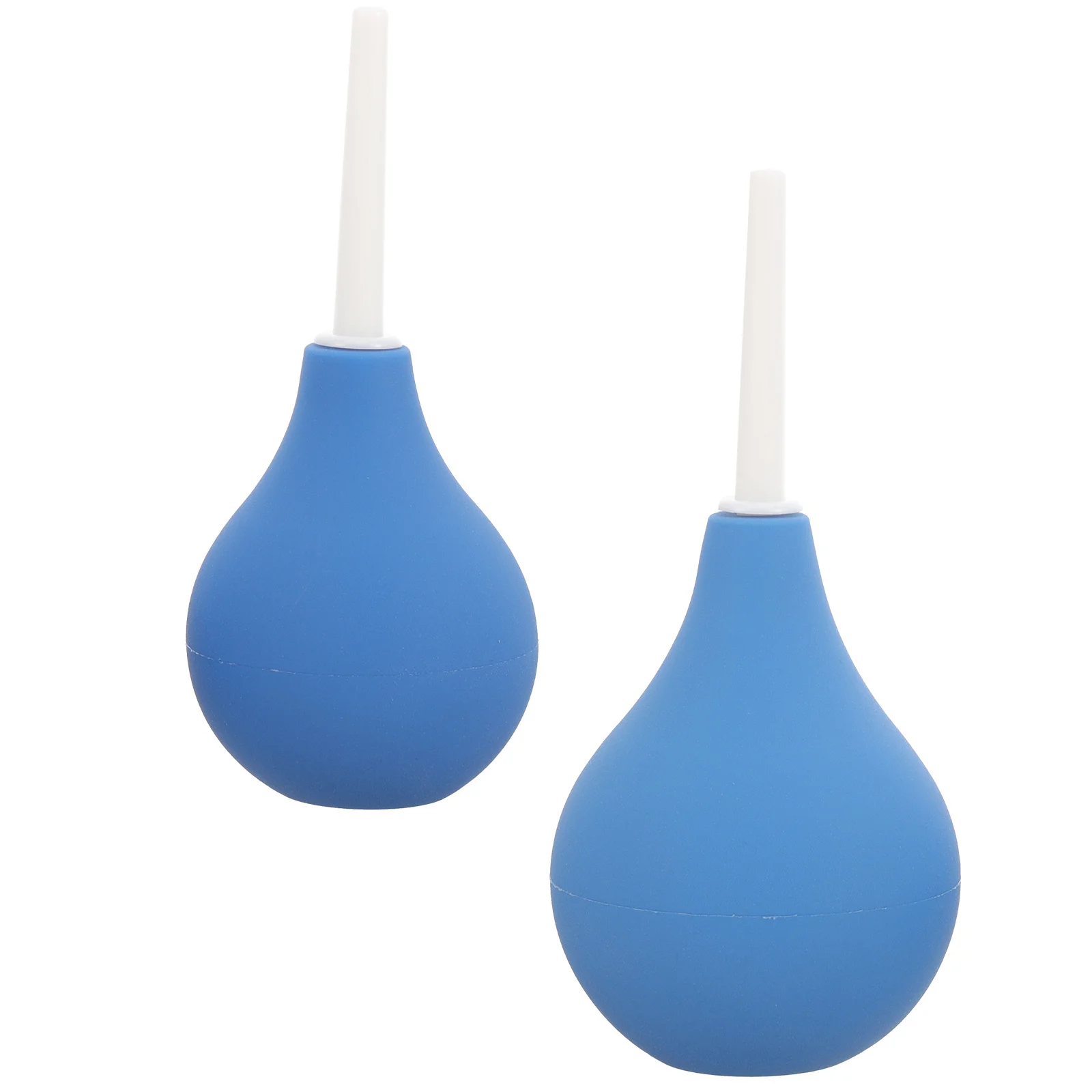 

2Pcs Ear Cleaning Bulb Soft Comfortable Fit for Home Ear Wash Suction Ball Multipurpose Cleaning Tool Nurse Supplies