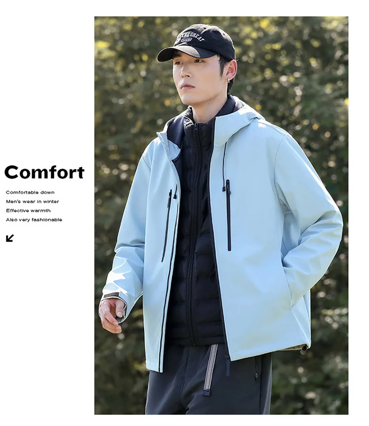 Windbreaker Uniform Coat Men Spring Autumn Windproof Waterproof Jacket Casual Hiking Cycling Men's Women's Mountaineering Coats